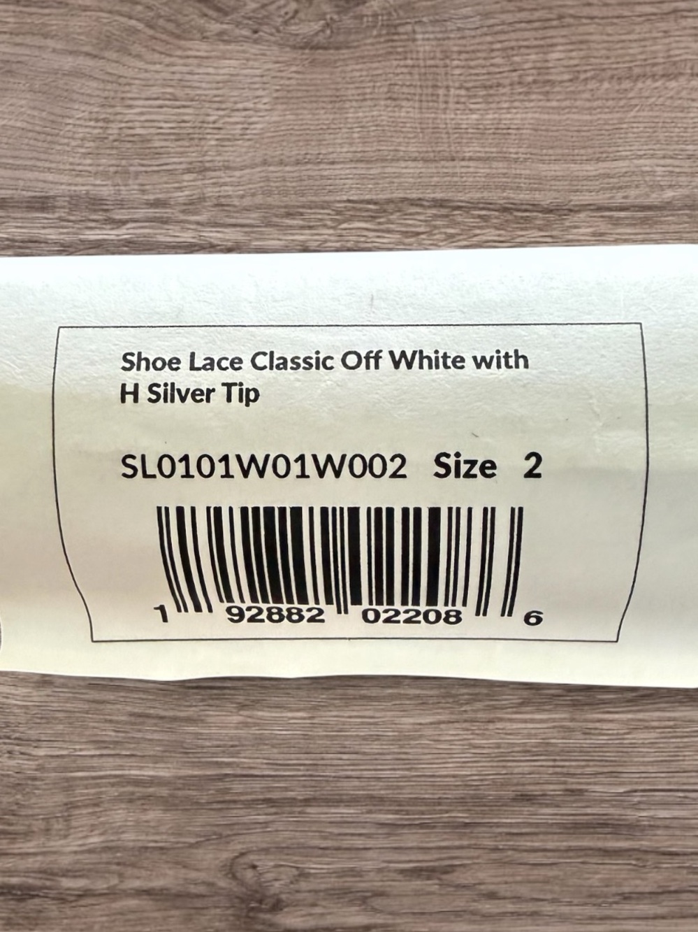 0629 Cariuma Shoe Lace Skate Off White Ivory Charcoal Gray 6 pairs NWT - Picture 5 of 10